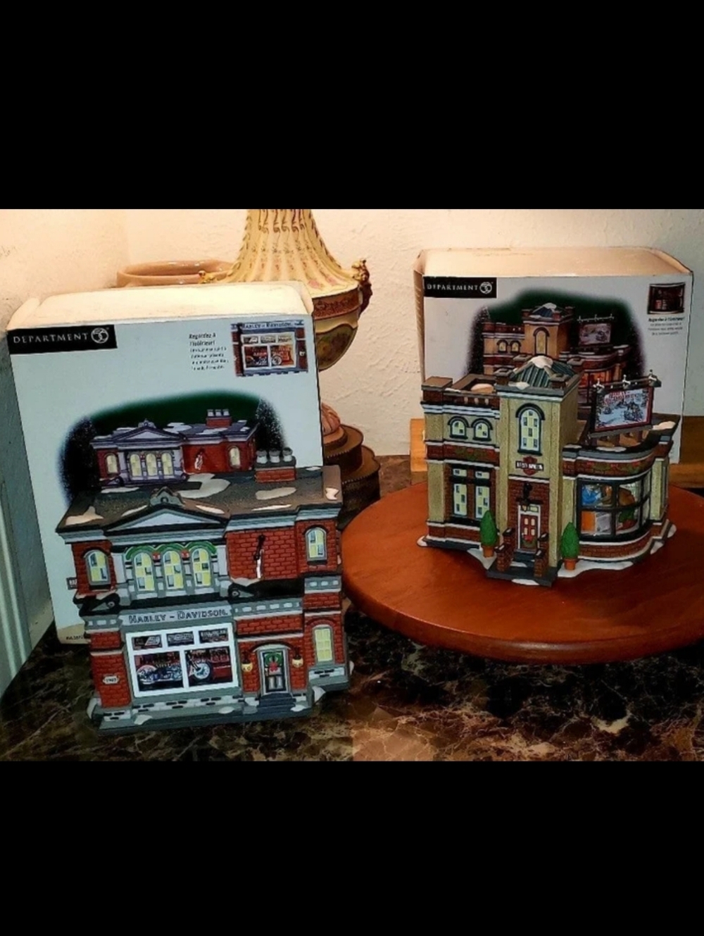 Department 56 Harley Davidson Detailing, Parts & ServiceChristmas In The City